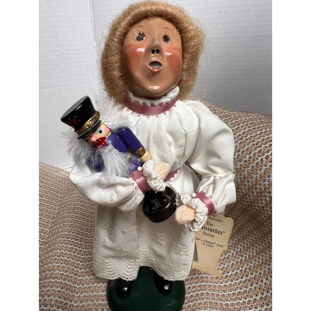 Byers Choice Marie Nutcracker Series First Edition Caroler 1993 Vintage Holiday
